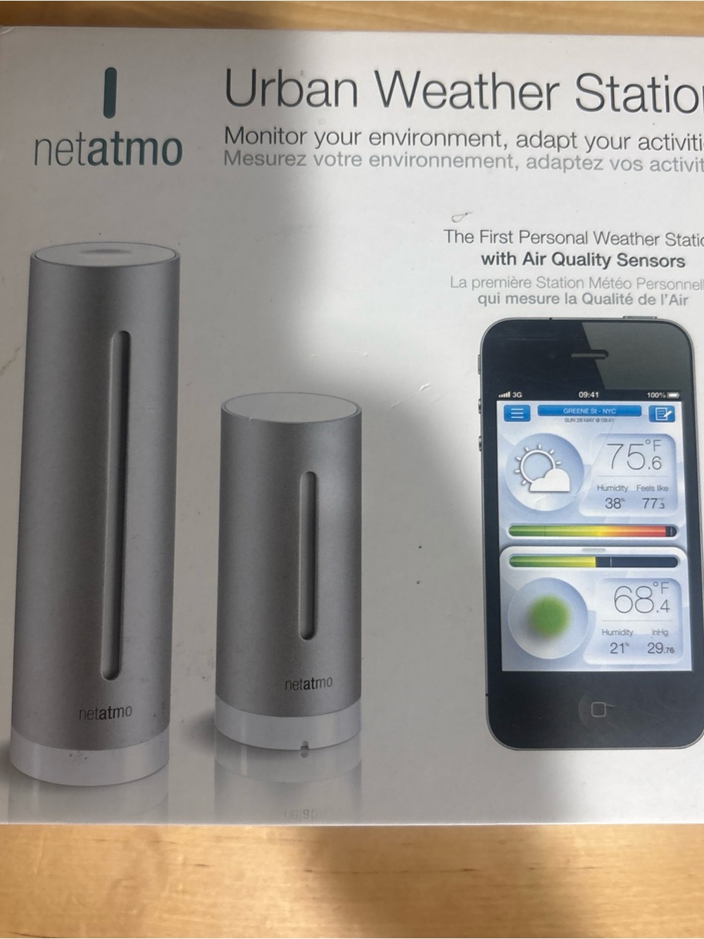 Netatmo Smart Weather Station NWS01 Indoor Outdoor Modules